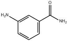 3-氨基苯甲酰胺 结构式