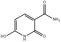 2,6-ジヒドロキシニコチンアミド 化学構造式