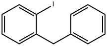 1-ベンジル-2-ヨードベンゼン 化学構造式