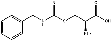 S-[N-BENZYL(THIOCARBAMOYL)]-L-CYSTEINE, 35446-36-7, 结构式