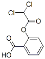 2-[(Dichloroacetyl)oxy]benzoic acid 结构式