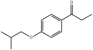 1-(4-ISOBUTOXYPHENYL)PROPAN-1-ONE Struktur