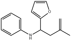 (1-FURAN-2-YL-3-METHYL-BUT-3-ENYL)-PHENYL-AMINE|N-(1-(呋喃-2-基)-3-甲基丁-3-烯-1-基)苯胺