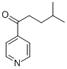 4-Methyl-1-(4-pyridinyl)-1-pentanone Structure