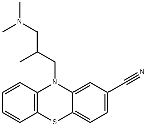 氰美马嗪,3546-03-0,结构式