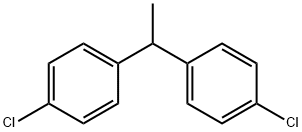 1-chloro-4-[1-(4-chlorophenyl)ethyl]benzene Struktur