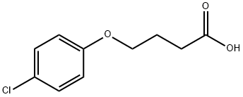 4-(P-CHLOROPHENOXY)BUTYRIC ACID Struktur