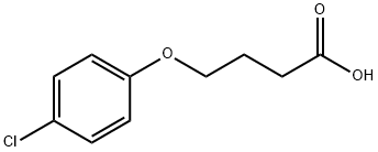 4-(P-CHLOROPHENOXY)BUTYRIC ACID Structure