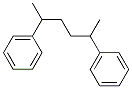 1,1'-(1,4-ジメチル-1,4-ブタンジイル)ビスベンゼン 化学構造式