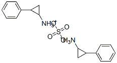 2-フェニルシクロプロパンアミン・0.5硫酸塩 化学構造式