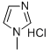 1-甲基咪唑盐酸盐, 35487-17-3, 结构式