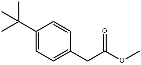 对叔丁基苯乙酸甲酯 结构式