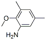 Benzenamine,  2-methoxy-3,5-dimethyl- Structure
