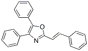 4,5-Diphenyl-2-styryloxazole Structure