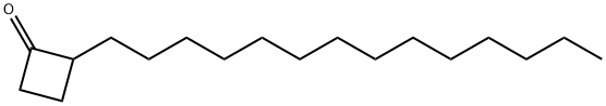 2-TETRADECYL-CYCLOBUTANONE Struktur