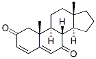 3,5-Androstadiene-2,7-dione Structure