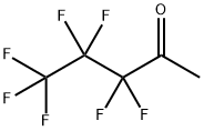 3,3,4,4,5,5,5-ヘプタフルオロペンタン-2-オン 化学構造式