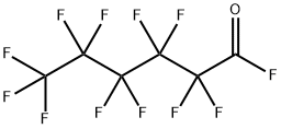 十一氟己酰氟,355-38-4,结构式