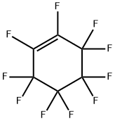デカフルオロシクロヘキセン 化学構造式