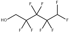 2,2,3,3,4,4,5,5-八氟-1-戊醇,355-80-6,结构式