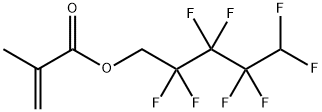 1H,1H,5H-OCTAFLUOROPENTYL METHACRYLATE Structure