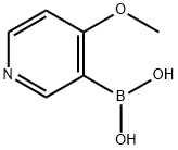 4-甲氧基吡啶-3-硼酸, 355004-67-0, 结构式