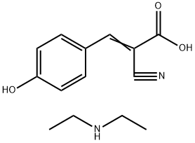 Α-氰基-4-羟基肉桂酸 二乙铵盐 结构式