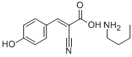 ALPHA-CYANO-4-HYDROXYCINNAMIC ACID BUTYL Structure