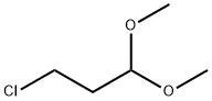 1-クロロ-3,3-ジメトキシプロパン 化学構造式