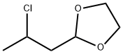1,3-Dioxolane,  2-(2-chloropropyl)- Structure