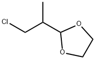 1,3-Dioxolane,  2-(2-chloro-1-methylethyl)- Structure