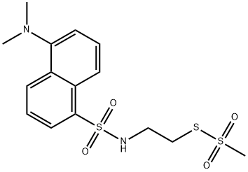 丹磺酰胺基乙基甲烷硫代磺酸酯, 355115-41-2, 结构式