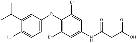 Eprotirome 化学構造式