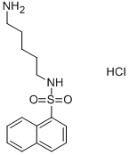 N-（5-氨基戊基）-1-萘磺酰亚胺盐酸盐,35517-11-4,结构式