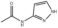 3-乙酰氨基吡唑 结构式