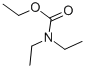 N,N-ジエチルカルバミド酸エチル 化学構造式