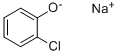 sodium 2-chlorophenolate Structure