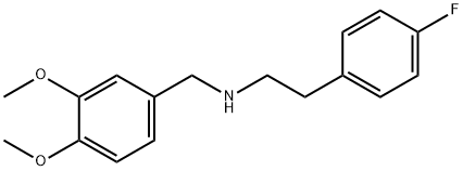 (3,4-DIMETHOXY-BENZYL)-[2-(4-FLUORO-PHENYL)-ETHYL]-AMINE,355381-83-8,结构式