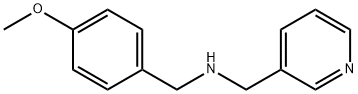 (4-METHOXY-BENZYL)-PYRIDIN-3-YLMETHYL-AMINE Structure
