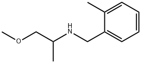 (2-METHOXY-1-METHYL-ETHYL)-(2-METHYL-BENZYL)-AMINE Struktur