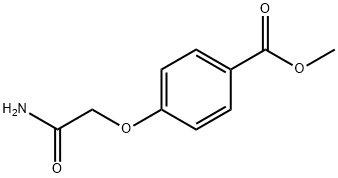 4-(2-氨基-2-氧代-乙氧基)苯甲酸甲酯,355390-75-9,结构式