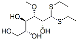 3-O-Methyl-D-glucose diethyl dithioacetal Struktur