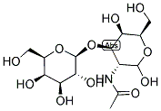3)-N-乙酰基-D-半乳糖胺 结构式