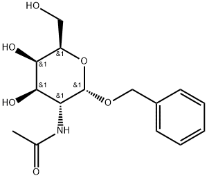 苄基-2-乙酰胺基-2-脱氧-Α-D-吡喃半乳糖苷, 3554-93-6, 结构式