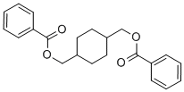 1,4-环己烷二甲醇二苯甲酸酯,35541-81-2,结构式