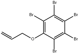 2,3,4,5,6-ペンタブロモ-1-(2-プロペニルオキシ)ベンゼン 化学構造式
