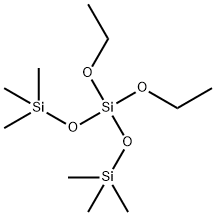 bis(trimethylsilyl) diethyl silicate  Structure