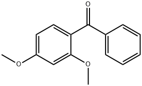 2,4-Dimethoxybenzophenone Struktur
