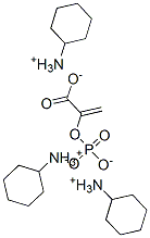 磷酸烯醇丙酮酸三(环已胺)盐,35556-70-8,结构式