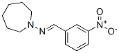 N-(azepan-1-yl)-1-(3-nitrophenyl)methanimine Structure